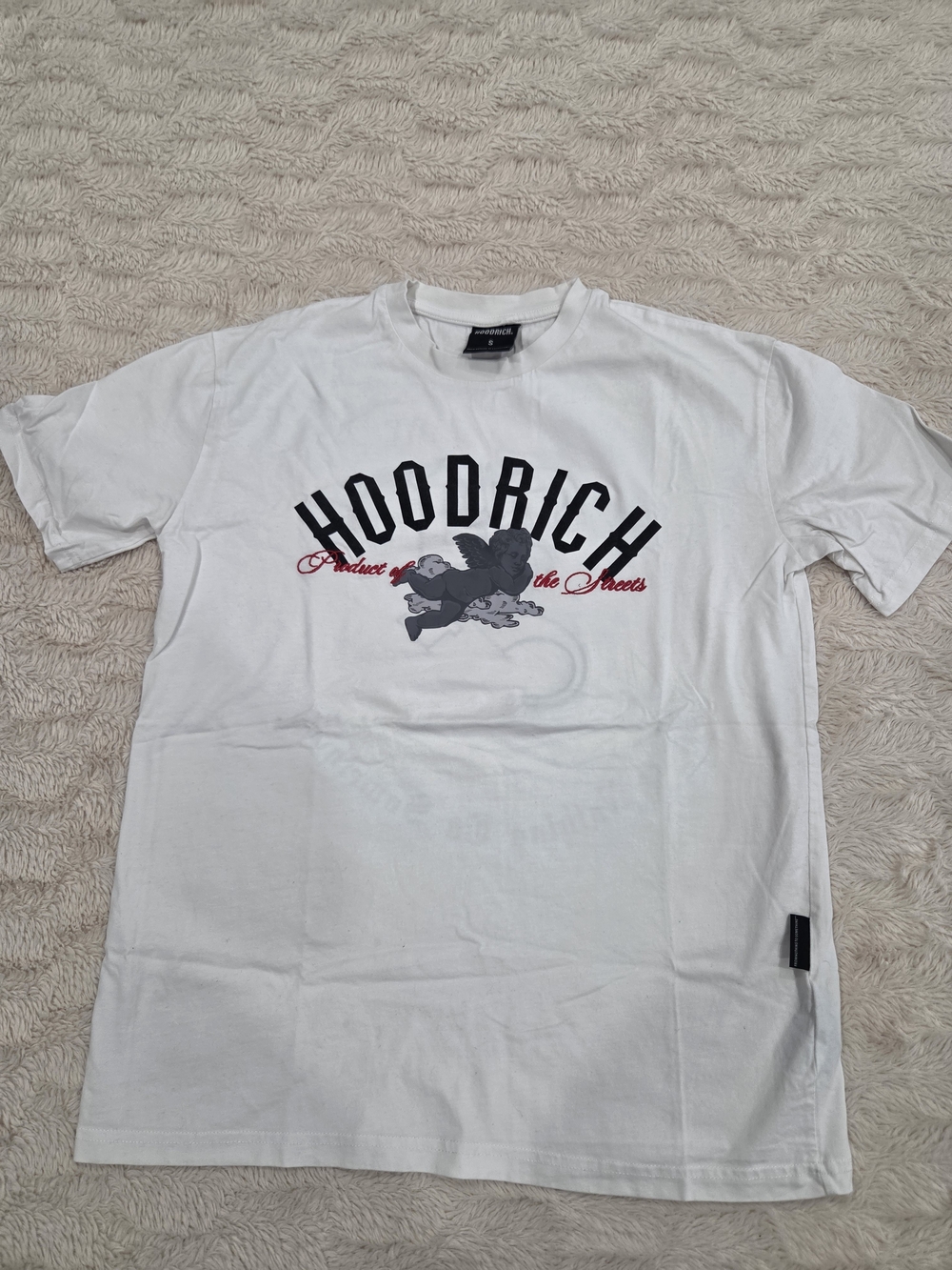 Hoodrich White Logo Short Sleeve Tee